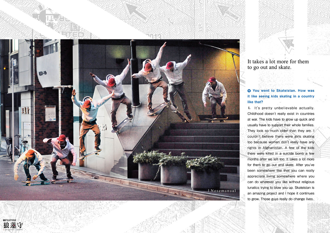 FEATURES - Laurence Keefe