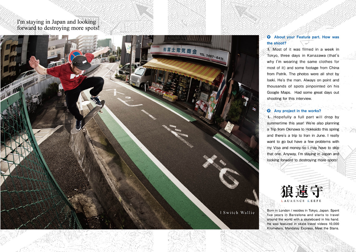 FEATURES - Laurence Keefe