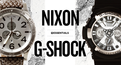 [ESSENTIALS] NIXON × G-SHOCK