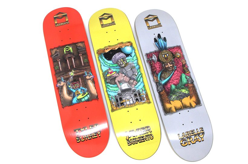 デッキ スケボー スケートボード 8, 8.5 7 Grip 海外モデル and Board 8.25, Natural 8.25 Cal  Skateboard with Eagle inch, Graphic for Maple Inch Skating Deck 7.75, Tape  直輸入