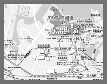 パシフィコ横浜アクセスマップ