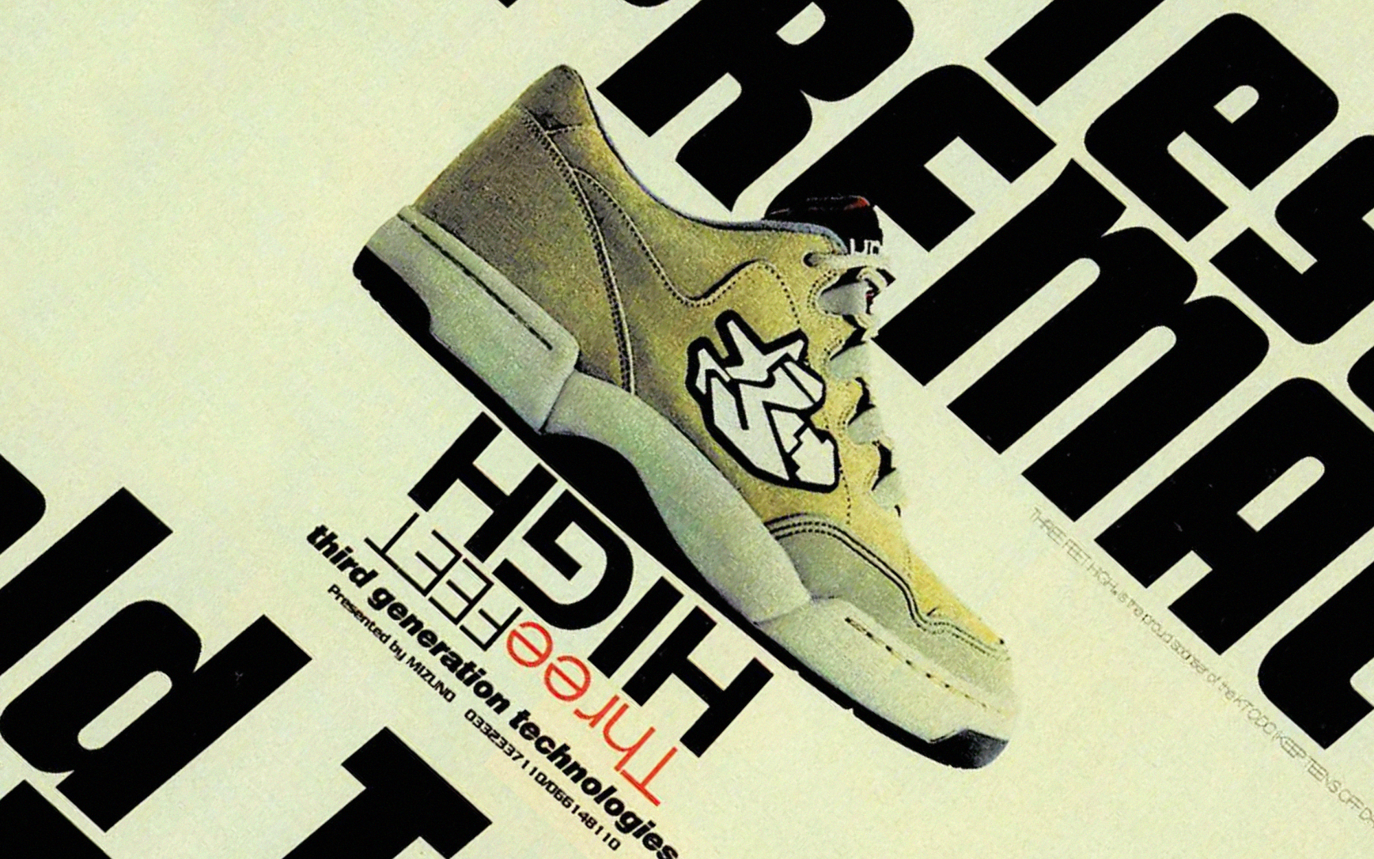 MIZUNO - THREE FEET HIGH