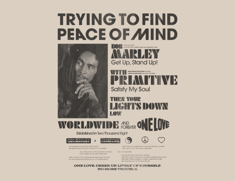 [LOOKBOOK] PRIMITIVE × BOB MARLEY | VHSMAG